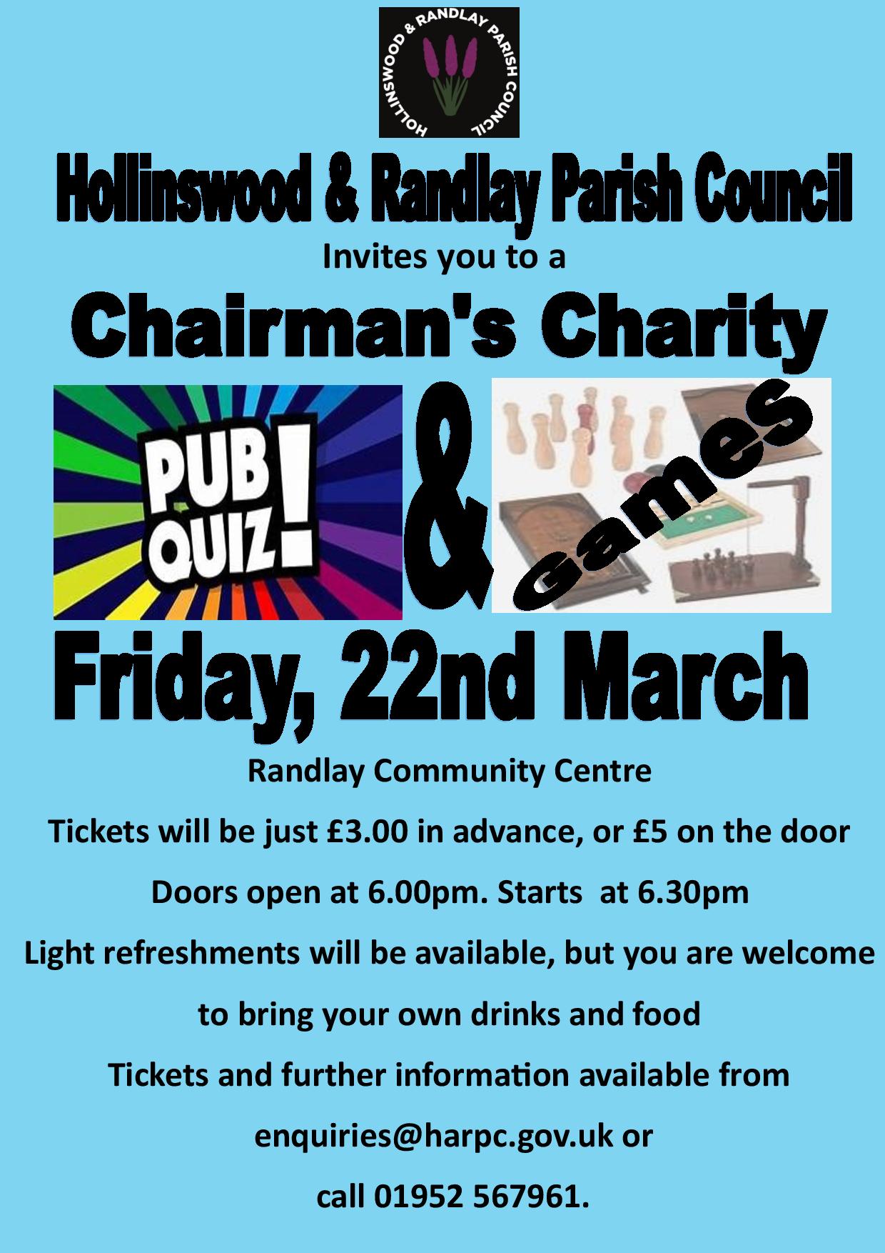 Family Quiz and Games Night